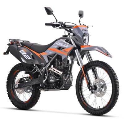 Motocicleta Enduro Cross,Asix XB82, A1, 150cc, 21 18,gri-portocaliu