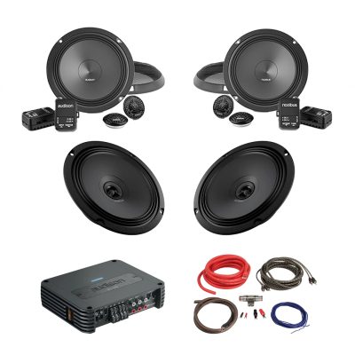 Pachet Difuzoare Auto cu amplificator Mercedes-Benz GL X164 2006-2009 Audison Prima 560 W